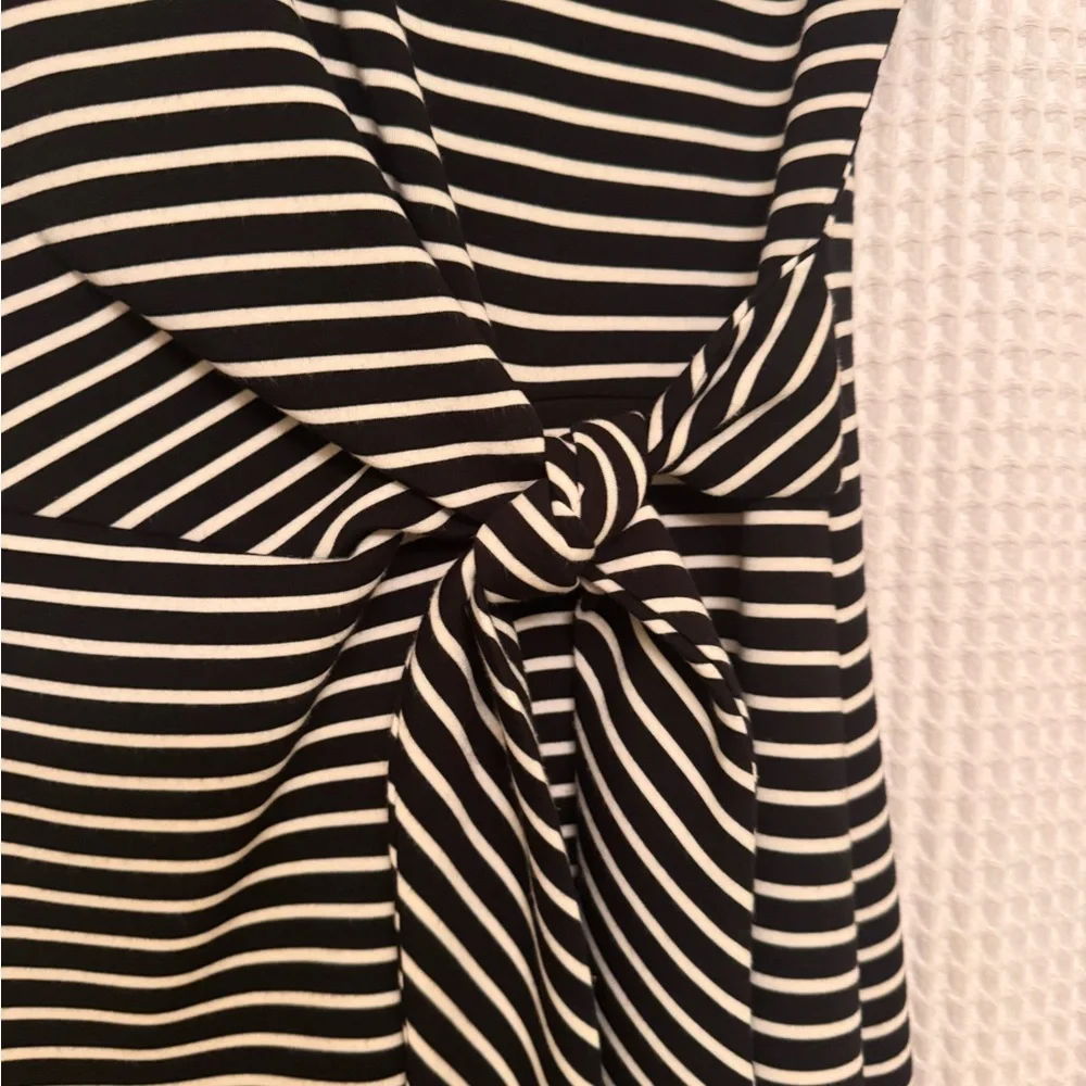 SPANX Black and White Midi Dress - Picture 3 of 3